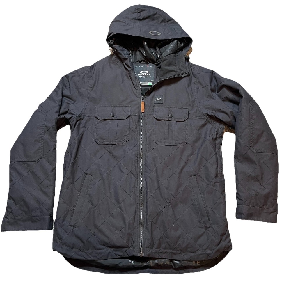 Oakley BioZone FN Dry 10K Snowboard Ski Jacket Black Men's XL